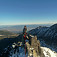Posledné metre na vrchol, v pozadí Veľká Svišťovka (autor foto: Pavol Hreha)