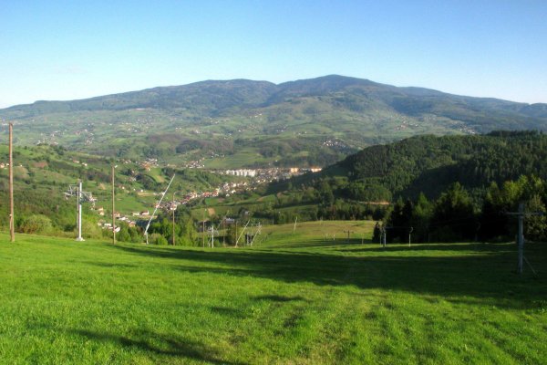 Výhľad z Košútky - Hriňová a Poľana