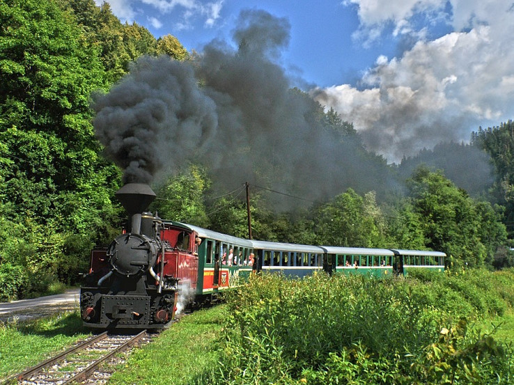 Čiernohorská železnička v Čiernom Balogu