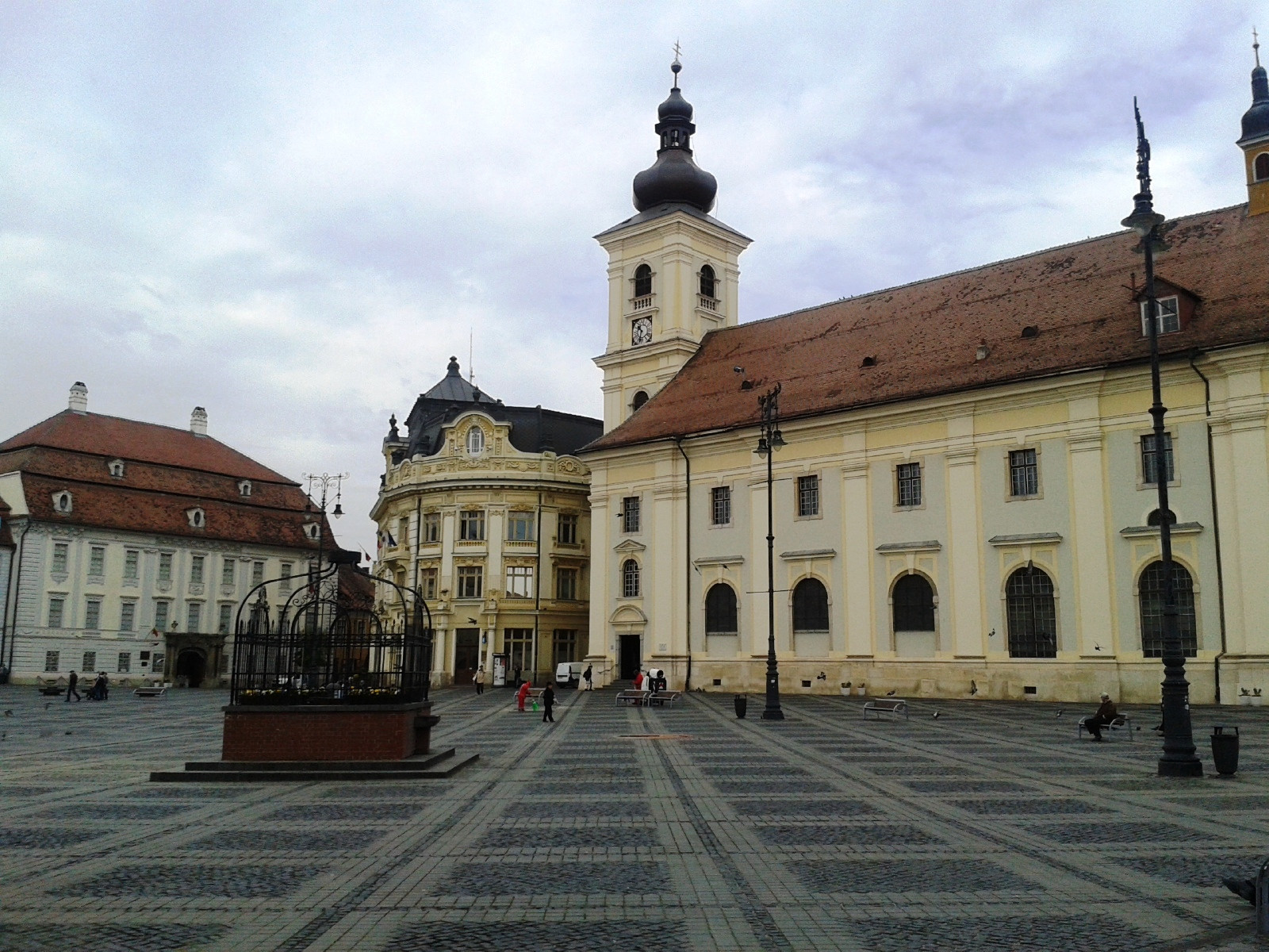 Námestie v Sibiu (Sibiň)