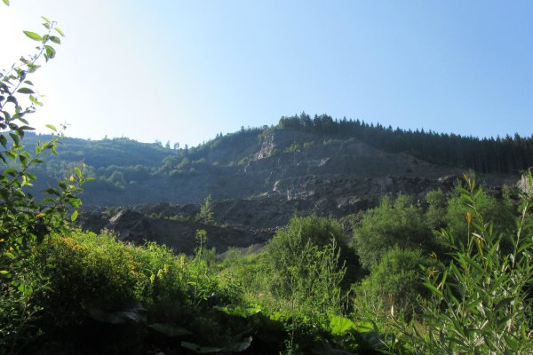 Malužinský kameňolom vo Svidovskej doline