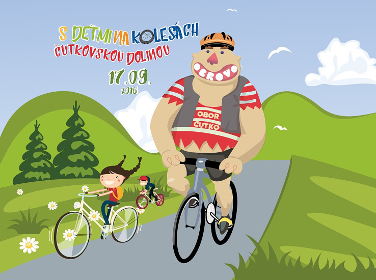 Cyklopodujatie pre deti v Čutkovskej doline 17. 9. 2016