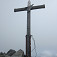 Säuleck, vrcholový kríž pravdepodobne zasiahnutý bleskom