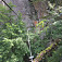 Fallbach Klettersteig, lanový mostík