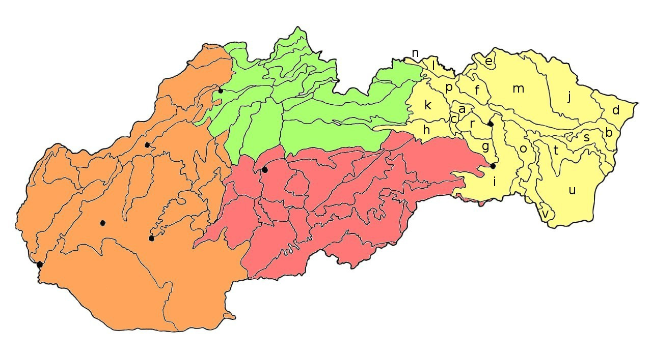 Východná skupina slovenských geomorfologických celkov