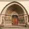Gotický portál kláštora