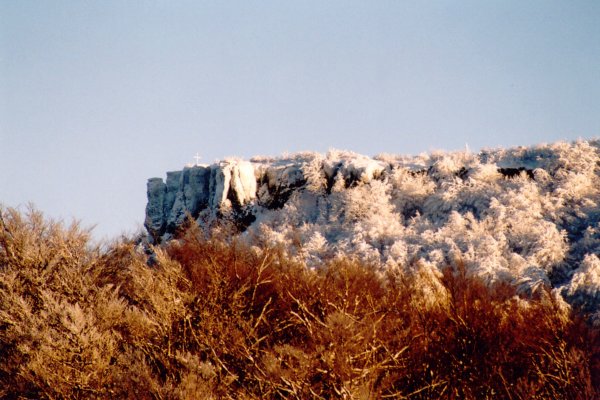 Sninský kameň v zime