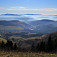 Zo stúpania na Buče, v údolí Lipovce, na obzore Roháčka a Kojšovská hoľa