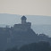 Trenčiansky hrad z lúk nad Trenčianskou Teplou