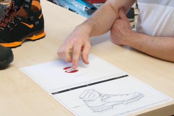 Vývoj novej topánky začína papierovou skicou