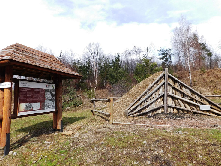 Nad Zemplínskymi Hámrami - Hámorský NCH - výroba dreveného uhlia