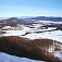 Pohľad z Malého Miliča na sever na Slanské vrchy