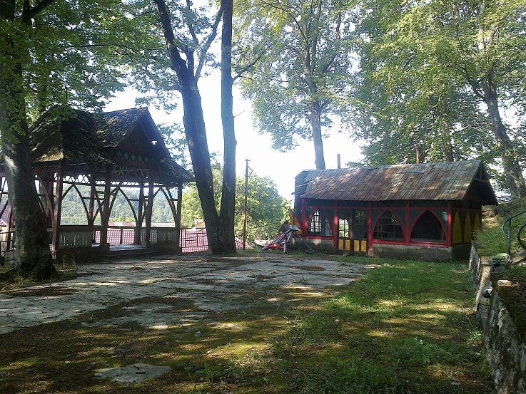 Železník - hudobný pavilón a kolkáreň