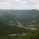 Výhľad na Muránskú planinu a Tisovec, časť Hámor a Slávča