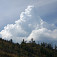 Búrkový mrak nad Tatrami