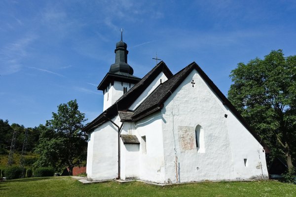 Gotický kostol Sv. Martina v Martinčeku