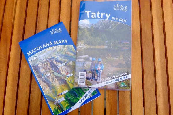Tatry pre deti - knižka a maľovaná mapa