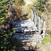 Poškodený mostík cez Furkotský potok