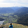 Pohľad z Losera na Altaussee a na Dachstein