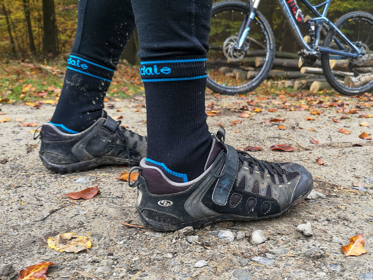 Bridgedale Stormsock sú ideálnym doplnkom na jesenné bicyklovanie
