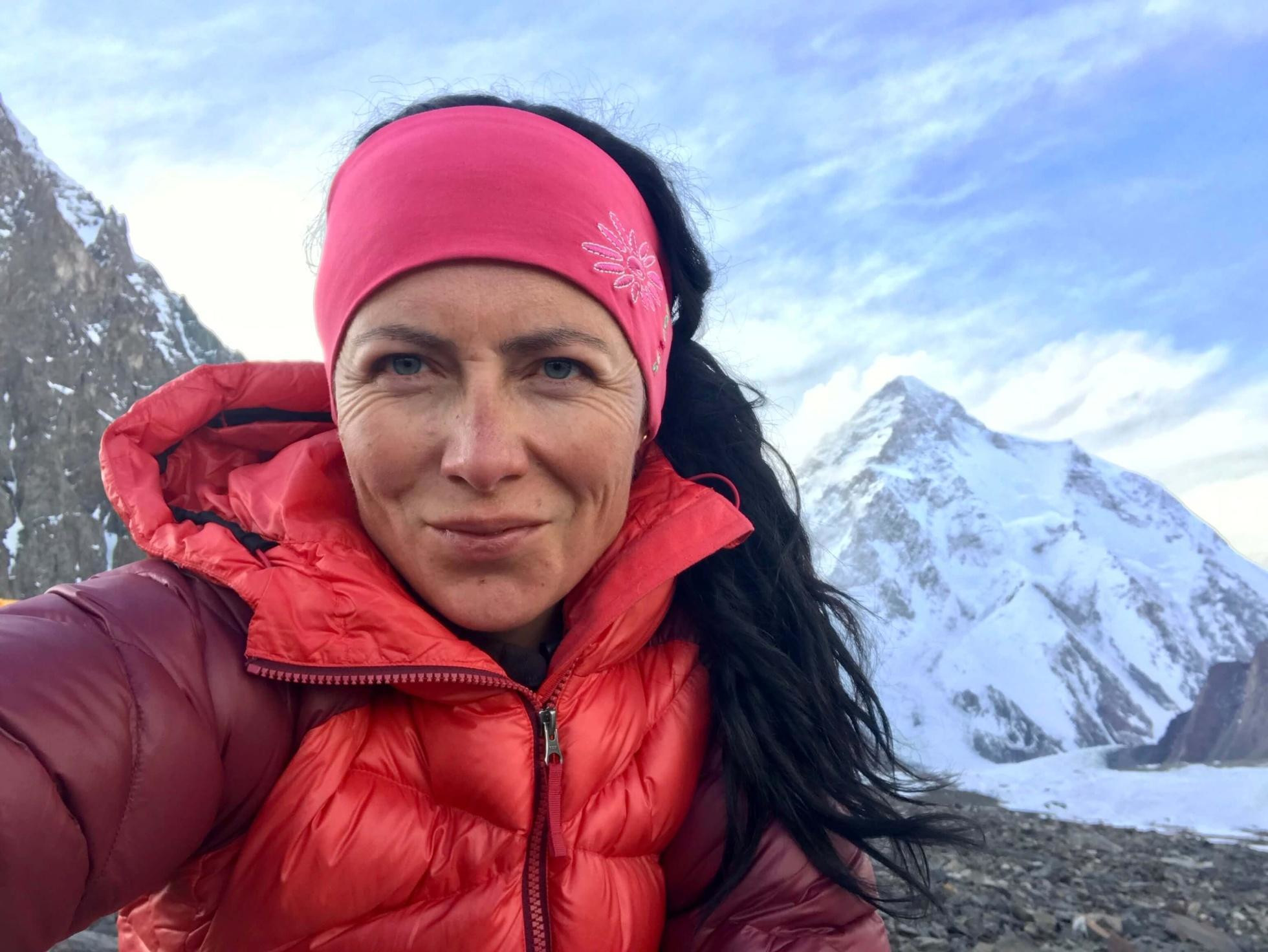 Klára Kolouchová - himalájistka. Prvá Česka na druhej najvyššej hore sveta K2. Foto archív festivalu