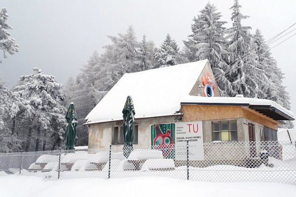Zimná Hájovňa začiatkom roka 2019 (autor foto: Tomáš Trstenský)