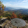 Výhľad z Jánošíkovej skaly na Klenovskom Vepri na juh (autor foto: Tomáš Trstenský)