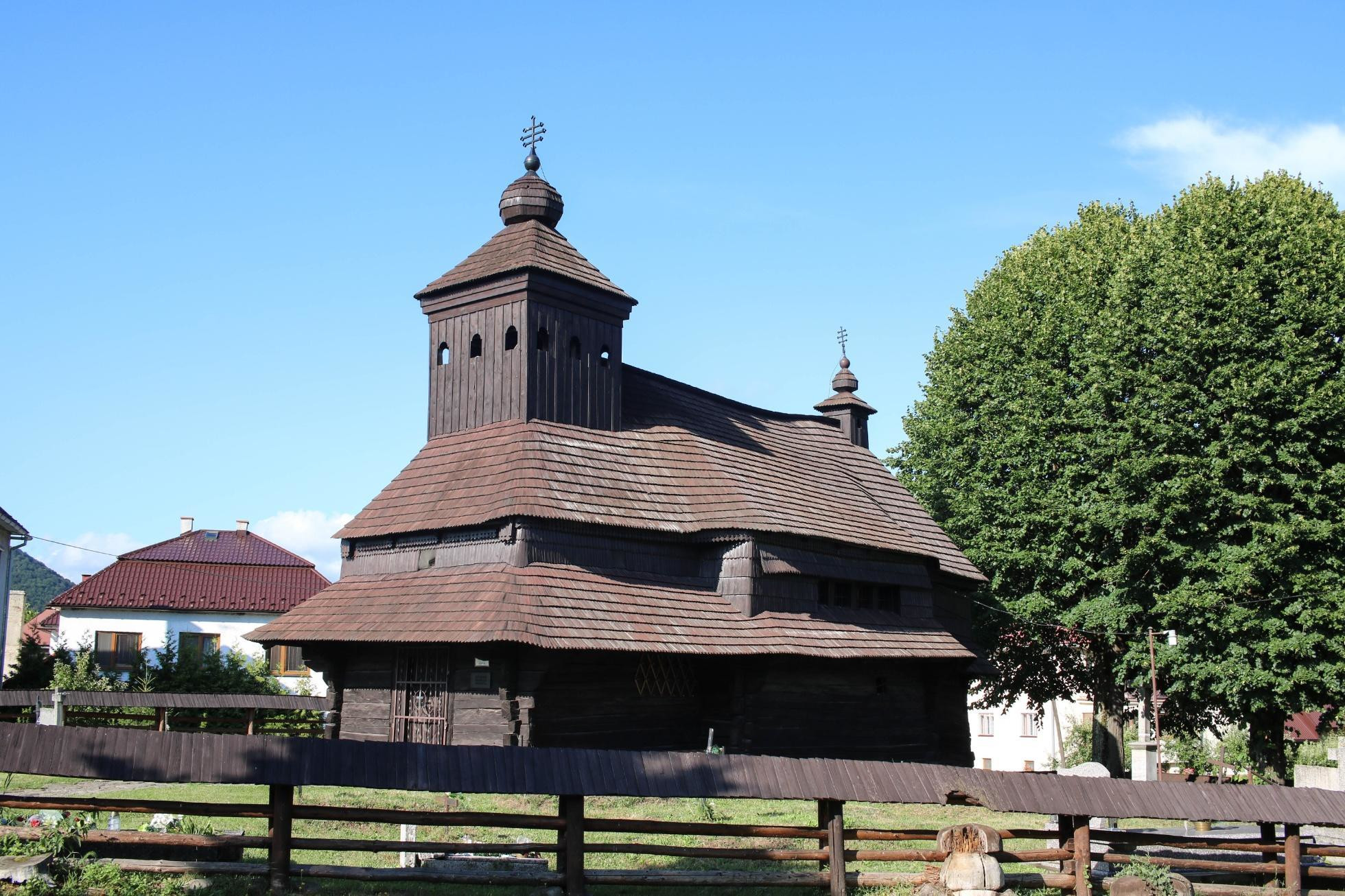 Kostolík svätého Michala Archanjela v obci Uličské Krivé