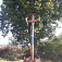 Maľovaný vyrezávaný kríž za Babinou