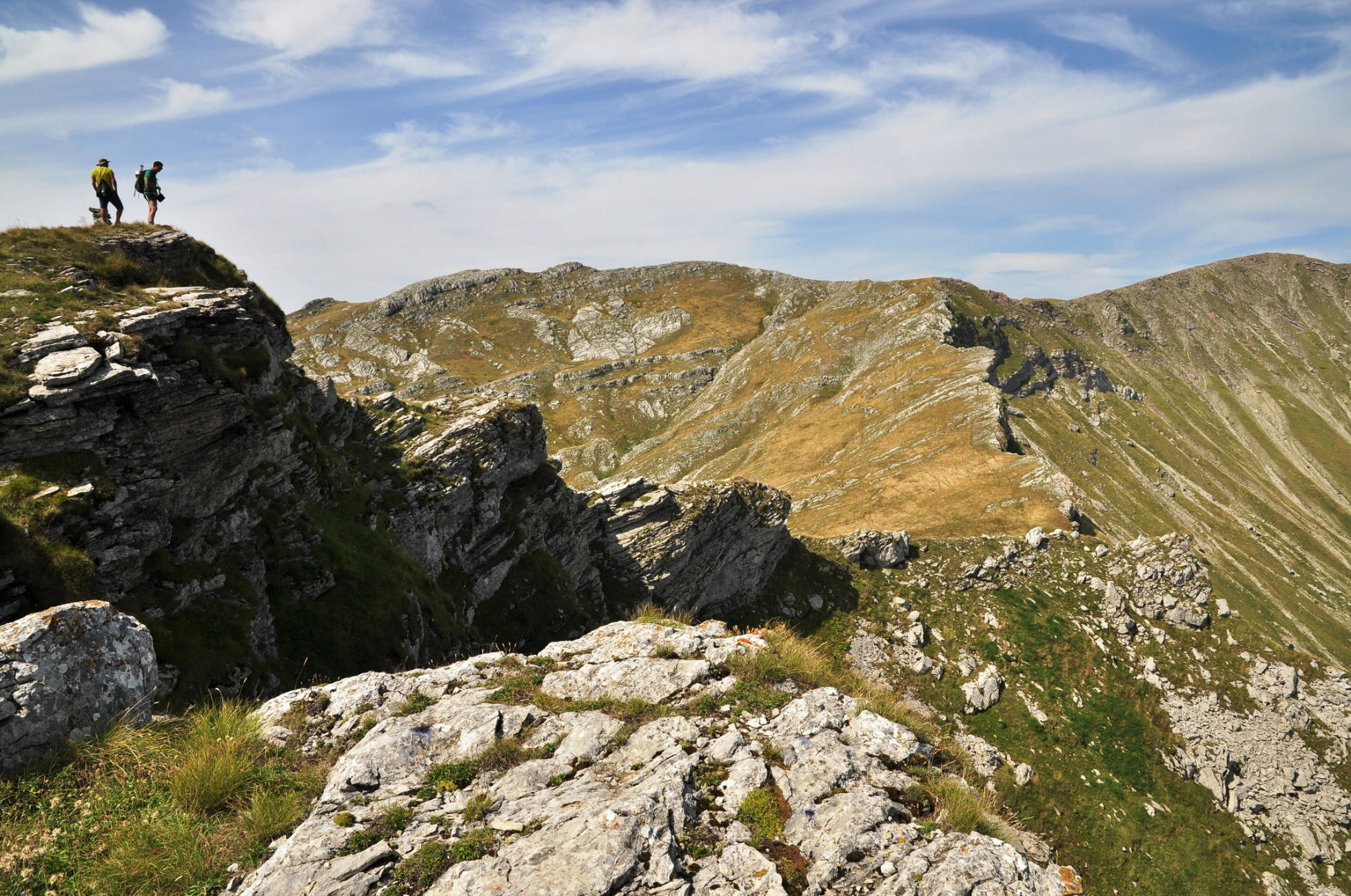 Planina Visočica - pohľad na Vito z vrchu Mokre stijene (Mokré skaly), (autor foto: Martin Baniari)