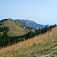 Pohľad na vrch Dravh zo zjazdovky Soriškej planiny