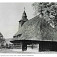 Drevená cerkev v dedine Dara v roku 1924 (fotoarchív Martiny Vlasákovej)