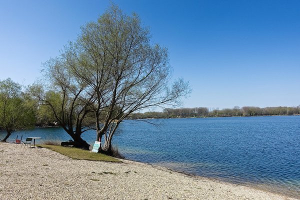 Šulianske jazero - pláž