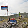 Vrchol Bosnianskeho Magliča, vzadu je vrchol Čiernohorského Magliča (autor foto: Martin Baniari)