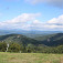 Výhľady na Moravu od horského hotela Portáš