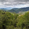 Výhľad od Alžbetinej skaly do doliny Kremnického potoka