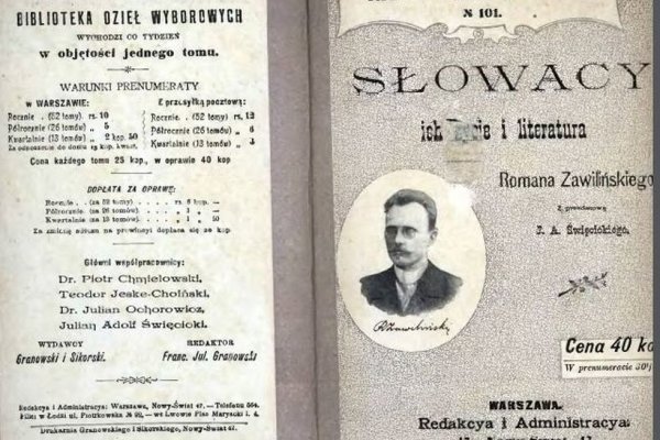 Titulná strana knihy od Romana Zawilińského