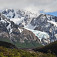 Ľadovec Piedras Blancas visí nad prahom doliny