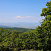 Holý vrch výhľad - pohľad na Jankov vŕšok, Bánovce nad Bebravou a v pozadí hrebeň Považského Inovca