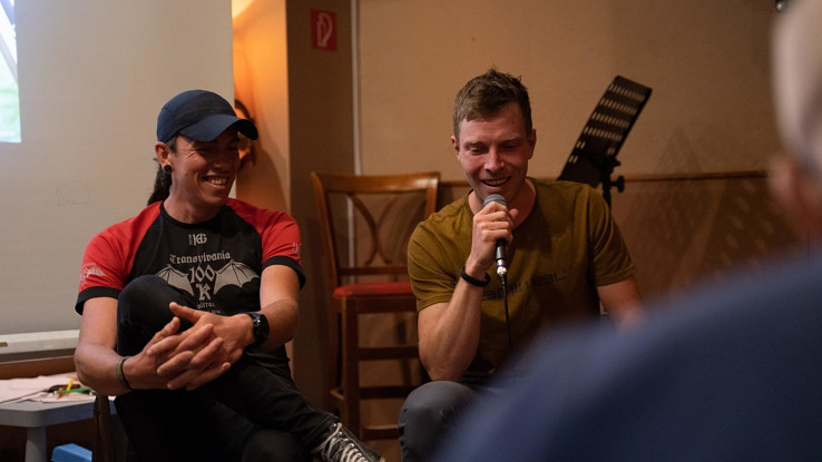 Premiéra filmu, zľava Majo Priadka, Adam Lisý, foto archív Adama Lisého
