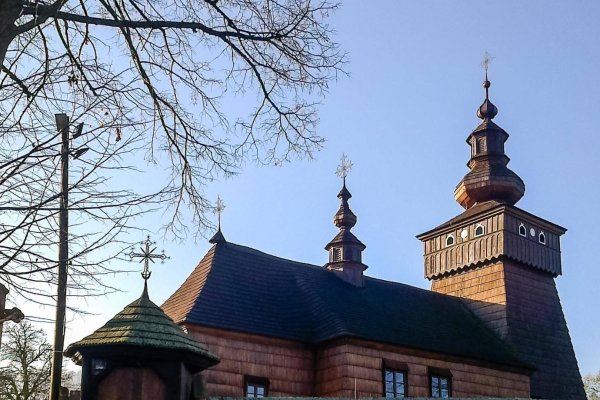 Cerkva archanjela Michala, postavená v 18. storočí vo Fričke (Фрічка)