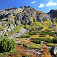 Soliskový hrebeň nad Furkotskou dolinou v jesennom šate