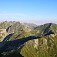Pohľad z Hrubého vrchu na Volovec a Roháče