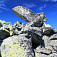 Veľké Solisko (2413 m) - vrcholová skala