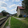 Železničná stanica v obci Makov 
