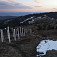 Mierové stĺpy priamo pod vrcholom Kojšovskej hole