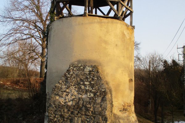 Zvonica (bývalá bašta pevnôstky) v Žibritove