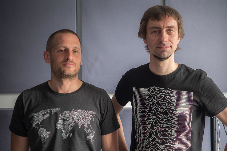 Mišo Rusina a Ľubo Mäkký. Foto – Mirek Tóda