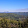 Výhľad od Malej Knole na hlavný hrebeň pohoria Volovské vrchy