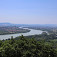 Pohľad na Dunaj, Štúrovo a Ostrihom z vyhliadky Skaly